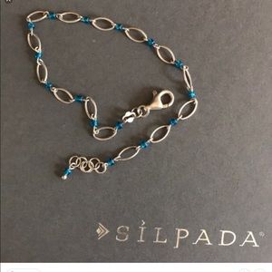 Silpada Ankle Bracelet/Anklet Sterling Silver